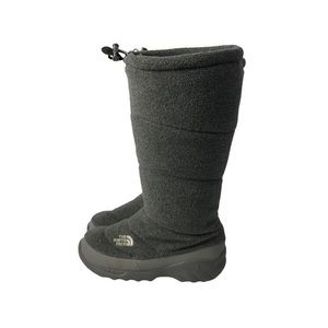 The North Face Heat Seeker 200g Insulation grey Fleece Snow Boot Women's Size 9